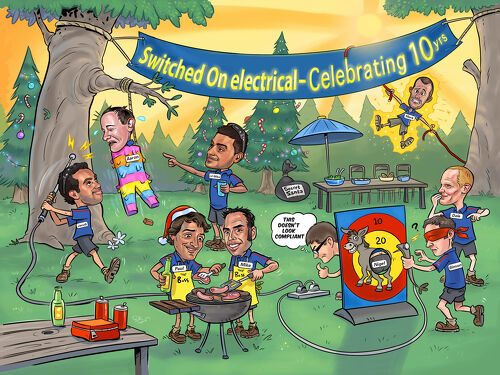 Switched On Electrical Team 2014