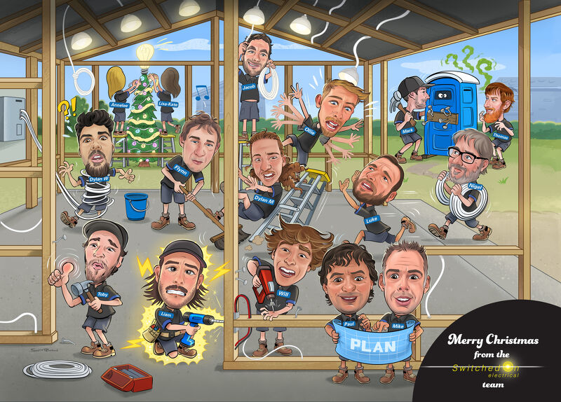 Switched on Electrical team 2022
