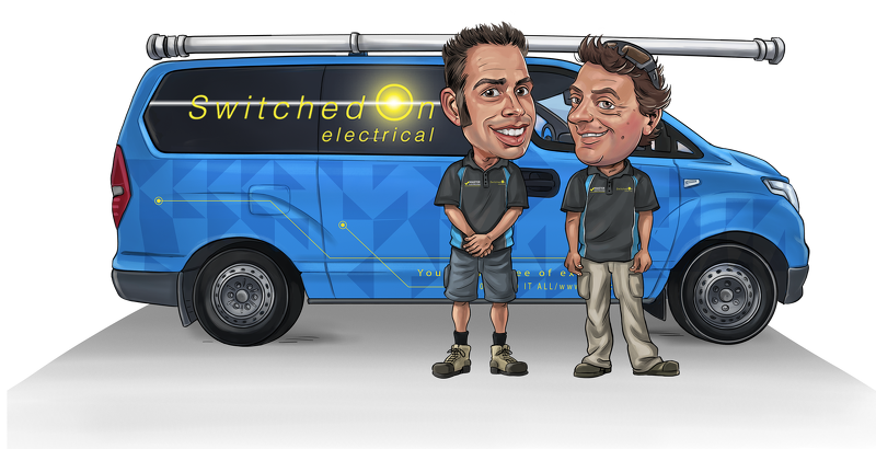 Mike & Paul with Van
